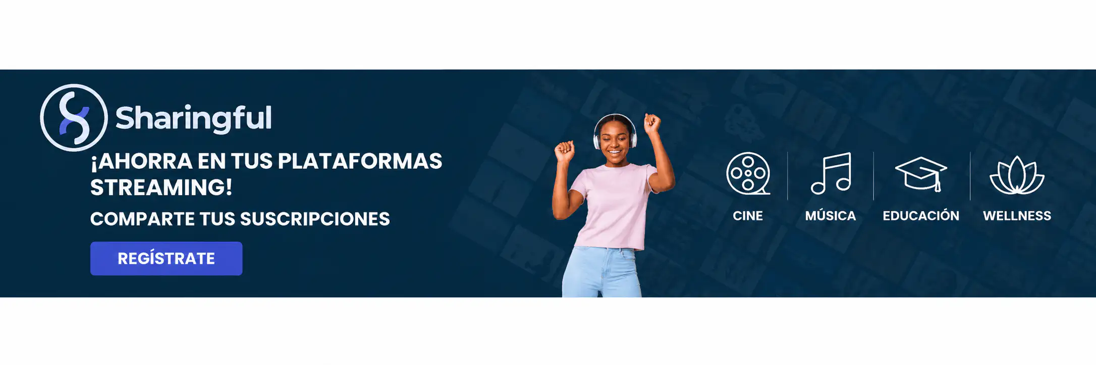 Descubre como ahorrar en tus suscripciones con Sharingful